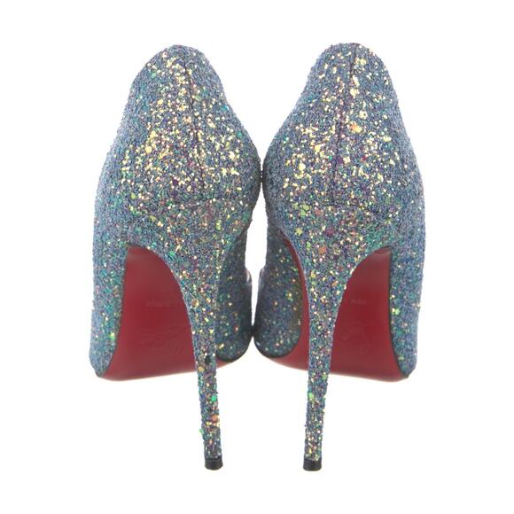❤️Christian Louboutin Glitter So Kate Pumps❤️ - Picture 4 of 5
